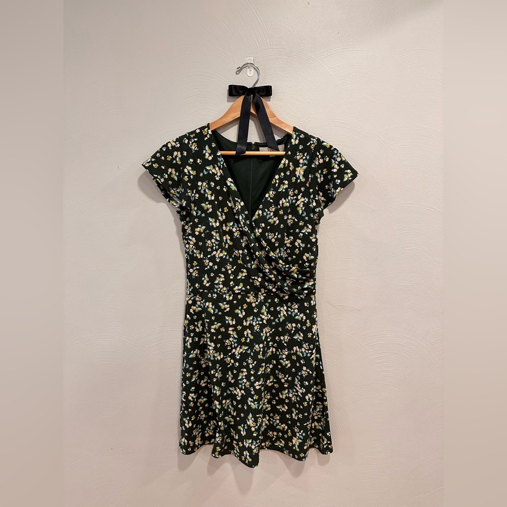 LOFT Floral Wrap Dress